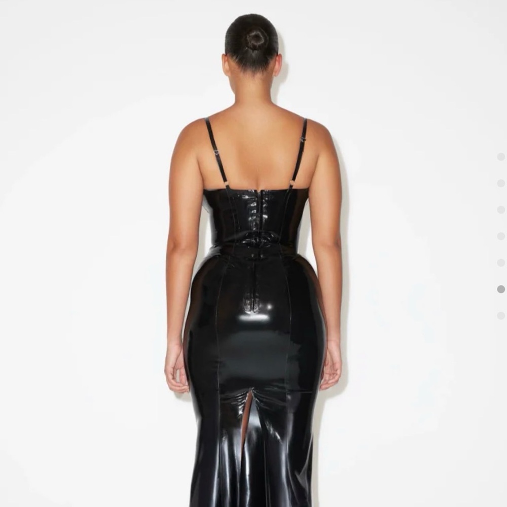 Khy x Poster girl latex plunge tank top XXS - Picture 4 of 4